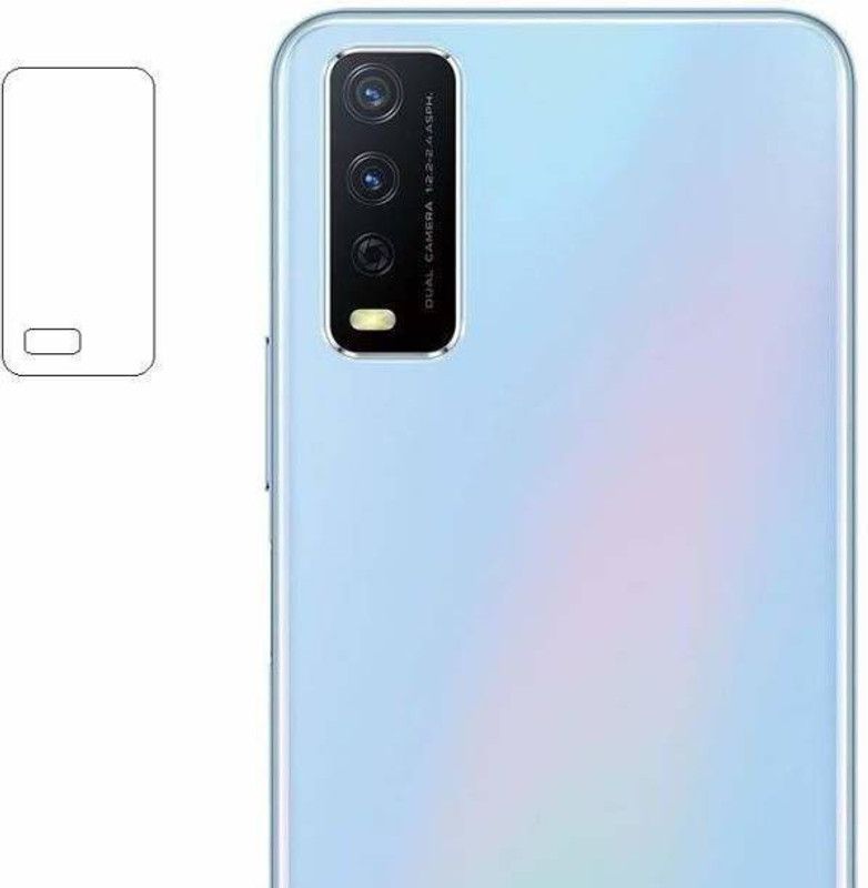 lazzy In hub Back Camera Lens Glass Protector for Vivo Y12s  (Pack of: 1)