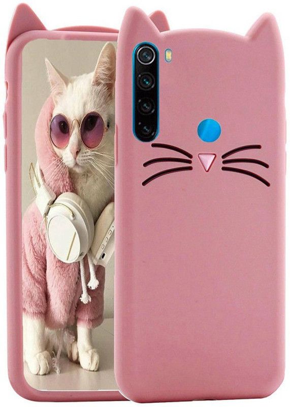 Godric Back Cover for Mi Redmi Note 8  (Pink, Grip Case, Pack of: 1)