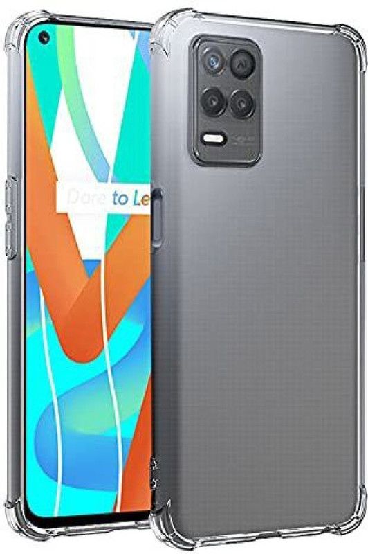 CaseWEB Back Cover for Realme 8s 5G  (Transparent, Flexible, Silicon, Pack of: 1)