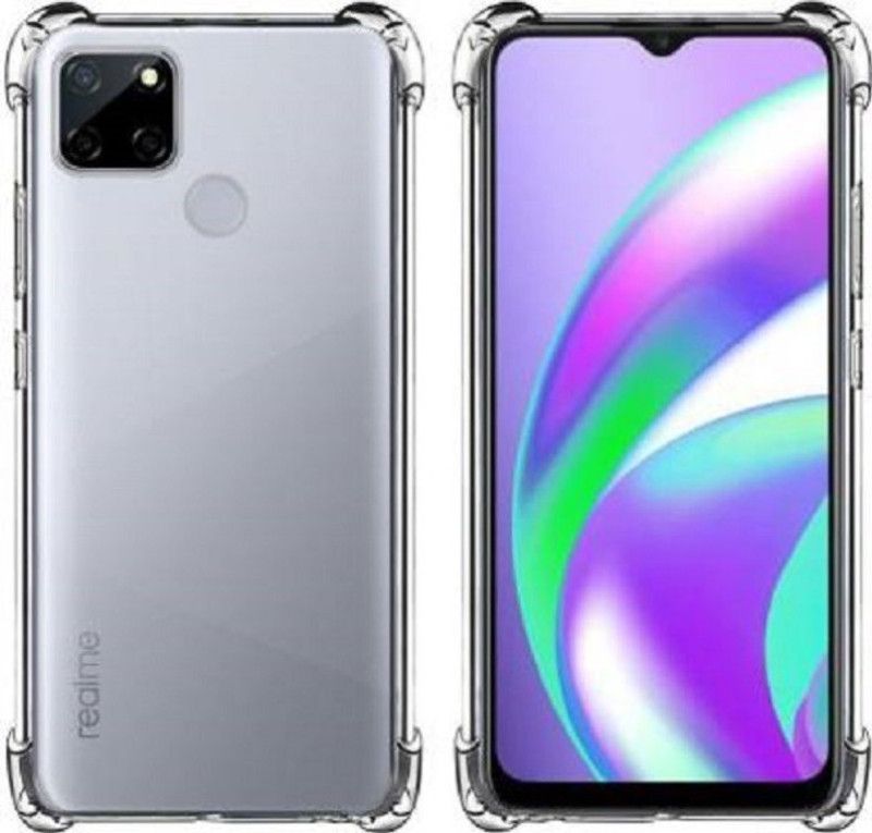 Mobtech Bumper Case for Realme C12  (Transparent, Pack of: 1)