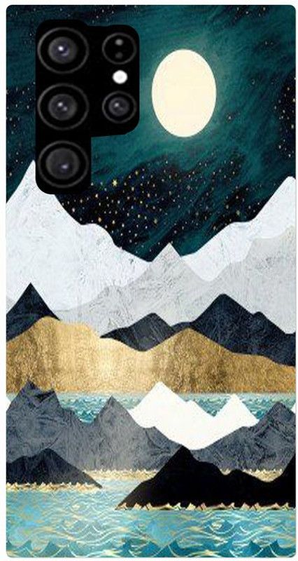 Ac Aditi Creations Back Cover for Samsung Galaxy S22 Uitra  (Multicolor, Pack of: 1)
