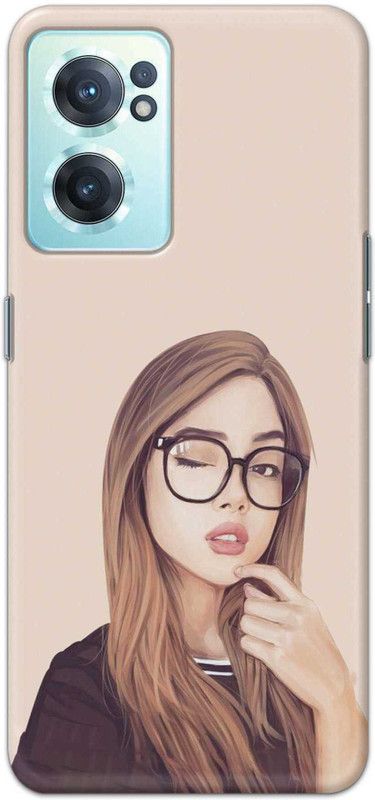 Tweakymod Back Cover for ONEPLUS NORD CE 2  (Beige, Brown, 3D Case)