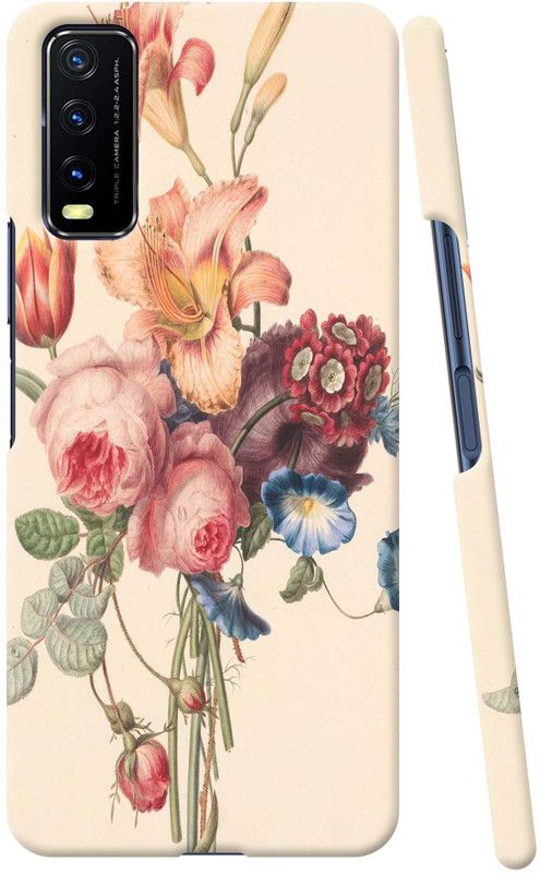 THE GOLDEN BUCK Back Cover for Vivo Y20s  (Multicolor, Pack of: 46)