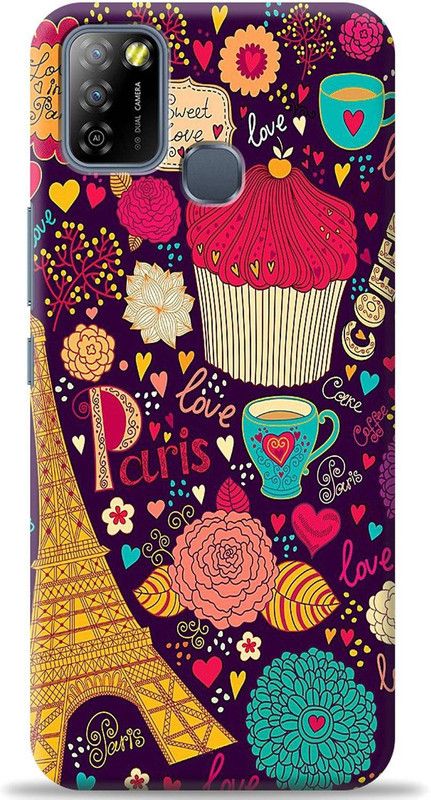 Loffar Back Cover for Infinix Smart 5A  (Multicolor, Pack of: 1)