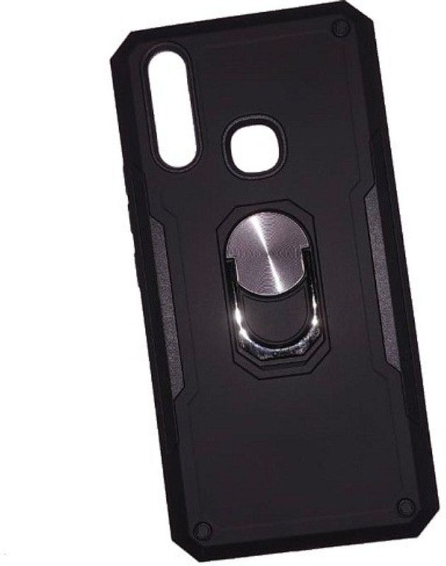 7Rocks Back Cover for Vivo Y12/Y15/Y17  (Black, Shock Proof, Pack of: 1)