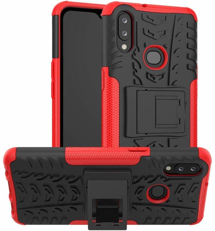 KrKis Back Cover for Samsung Galaxy A10s  (Red, Shock Proof, Pack of: 1)