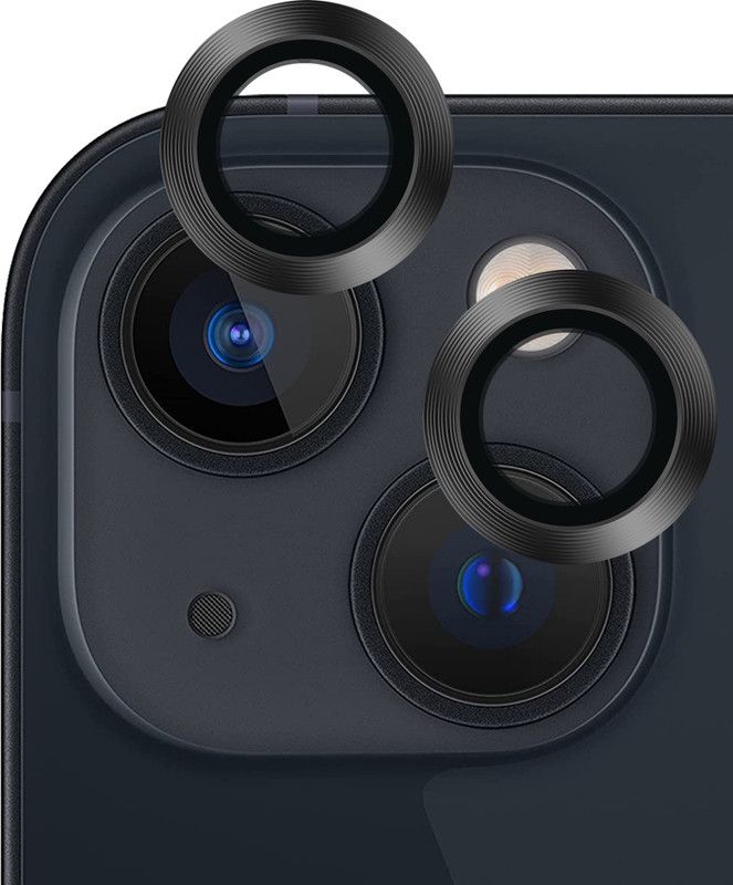 Qcase Back Camera Lens Ring Guard Protector for Apple iphone 13 Mini  (Pack of: 2)