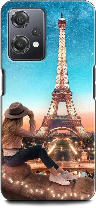 INDICRAFT Back Cover for OnePlus Nord CE 2 Lite 5G EIFFEL TOWER, PARIS, FRANCE, SUNSHINE  (Multicolor, Shock Proof, Pack of: 1)