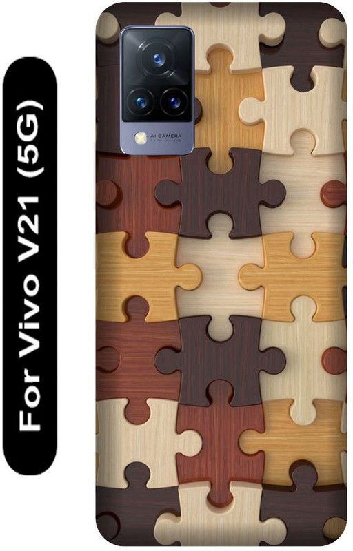 SSMORYA Back Cover for Vivo V21 5G, wood Design Printed  (Multicolor, Hard Case, Pack of: 1)