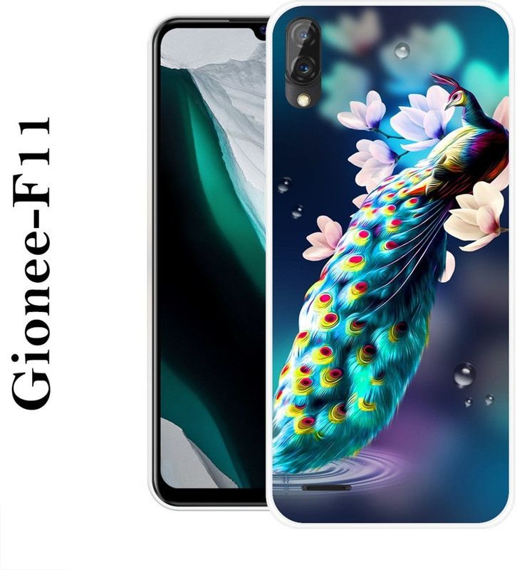 KLC Back Cover for Gionee F11  (Multicolor, Grip Case, Silicon)