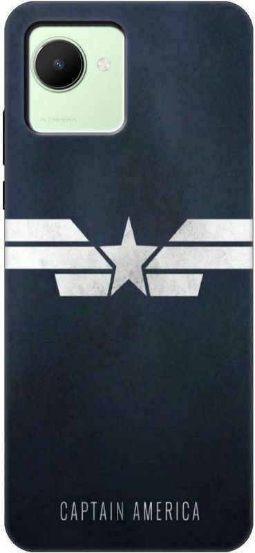 iprinto Back Cover for realme C30, RMX3581, realme C30s, RMX3690 Captaion America Back Cover  (Multicolor, Hard Case, Pack of: 1)