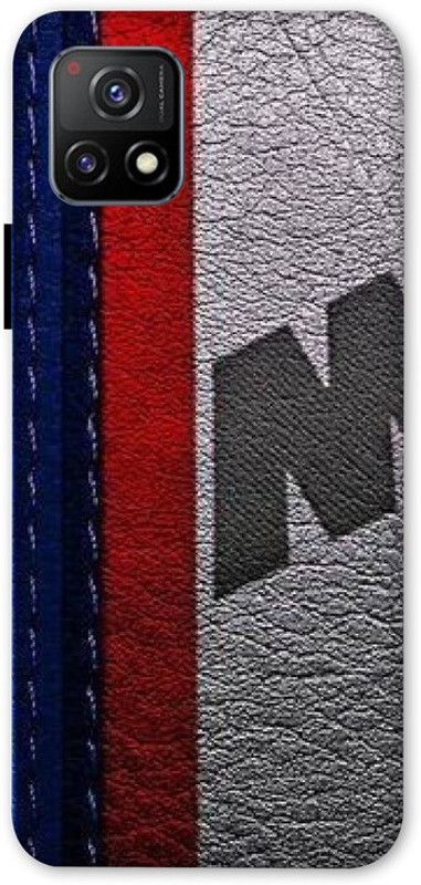 LUCKY MOBI.COM Back Cover for Y72 5G, Vivo Y31s 5G ( M NAME PETTERN) PRINTED BACK COVER  (Multicolor, Hard Case, Pack of: 1)