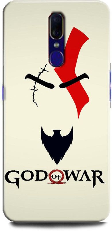 FIKORA Back Cover for OPPO A9/CPH1938 GOD OF WAR PRINTED  (Multicolor, Hard Case, Pack of: 1)