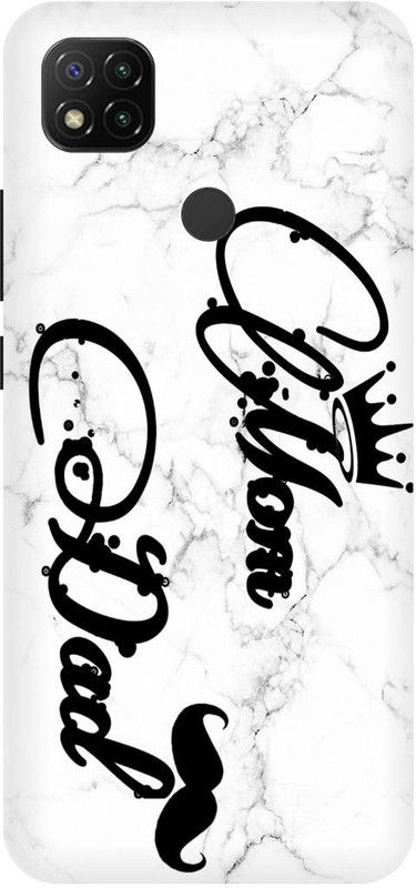 PICHKU Back Cover for POCO C31-MZB0A0MIN-DAD,MOM,PAA,PAPA,LIFE,LINE,LOVE,BAAPU,AMMI,MUMMY,MAA,MOTHER,FATHER  (White, Hard Case, Pack of: 1)