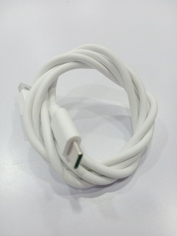 NUKAICHAU USB Type C Cable 6.5 A 1.00387999999995 m Copper Braiding mi charger cable fast changing cable  (Compatible with For Samsung Galaxy A02s | Samsung Galaxy A52 | Samsung Galax S10 S9 S20, White, One Cable)