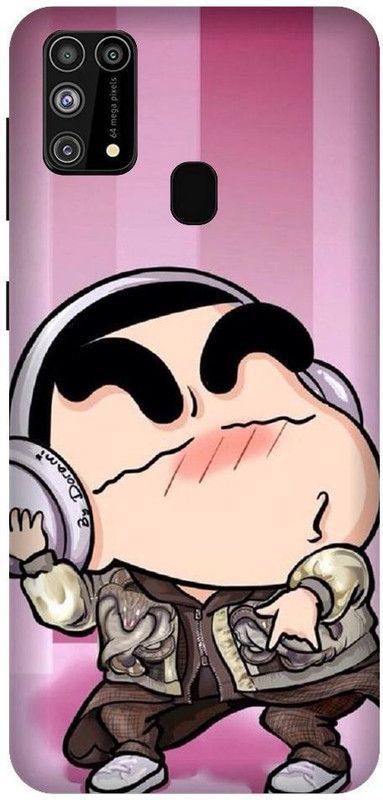 URCHIN Back Cover for Samsung M31 shinchan, cartoon. Funny, cute, Shinchan  (Multicolor, Shock Proof, Pack of: 1)