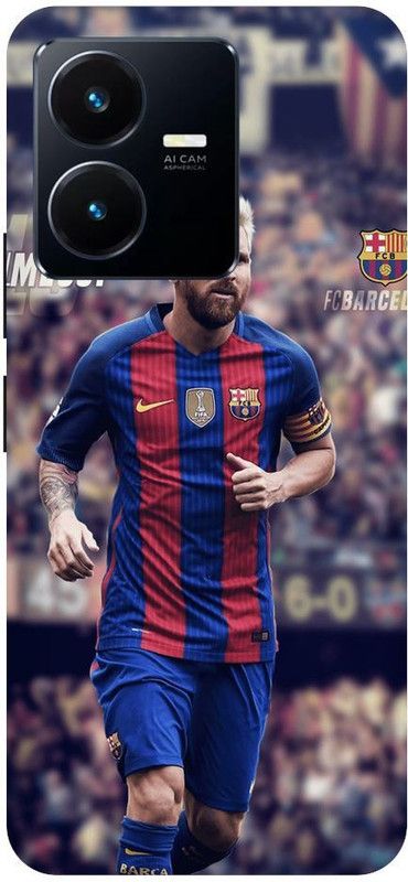 Vinsmoke Back Cover for Vivo Y35 Lionel-Messi-Messi-Football-Soprt-13435  (Multicolor, Shock Proof, Pack of: 1)