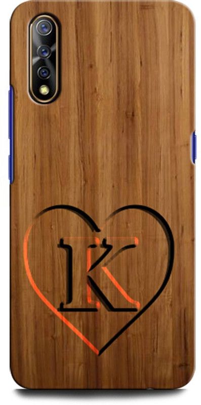 ORBIQE Back Cover for VIVO Z1x 1917/PD1921F_EX K, K LETTER, K DESIGN, K ALPHABET, K NAME  (Multicolor, Hard Case, Pack of: 1)