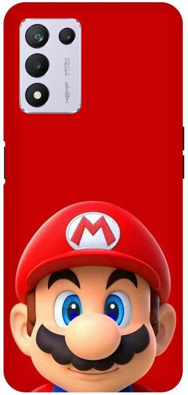 THE NARAYANA COLLECTIONS Back Cover for REALME 9 SE- RMX3461-MARIO,GAME,JOKER,PANDA,MR  (Multicolor, Hard Case, Pack of: 1)