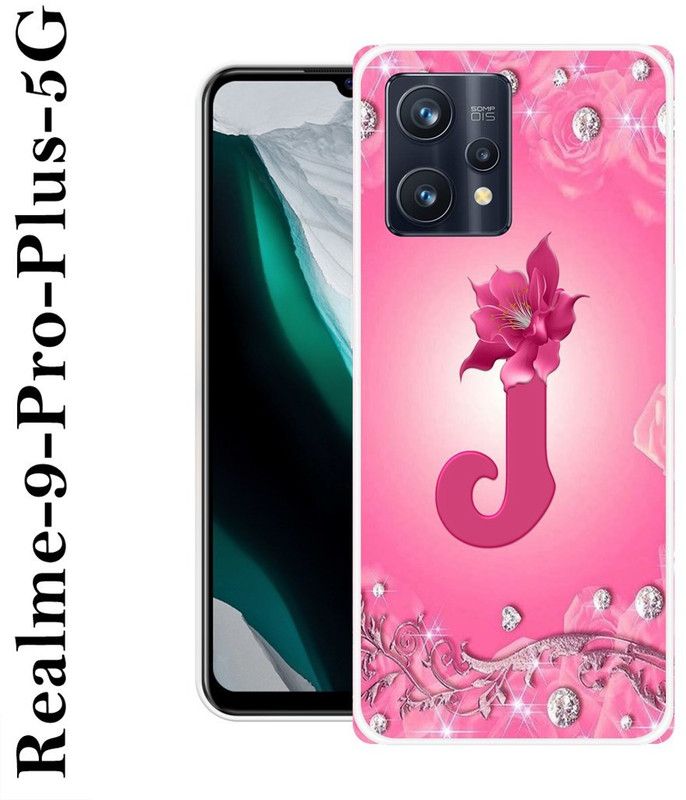 SUPERCASE Back Cover for Realme 9 Pro Plus 5G  (Pink, Silver, Grip Case, Silicon)