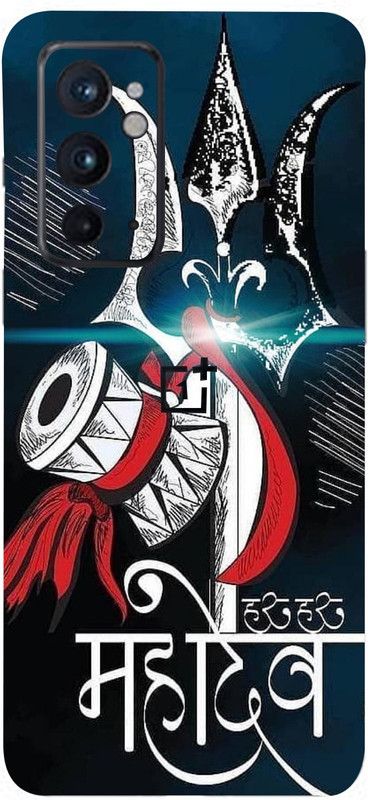 Mclaxa Trikaldarshi Mobile Back Skin, Trikaldarshi, ONE PLUS 9RT 5G Mobile Skin  (Trikaldarshi Skin With Super Matte Finish)