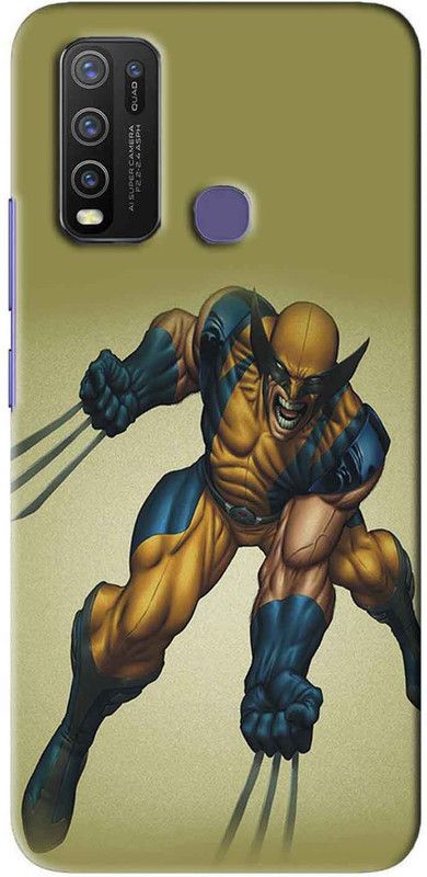 NDCOM Back Cover for VIVO Y50 Wolverine X Men Printed  (Multicolor, Hard Case, Pack of: 1)