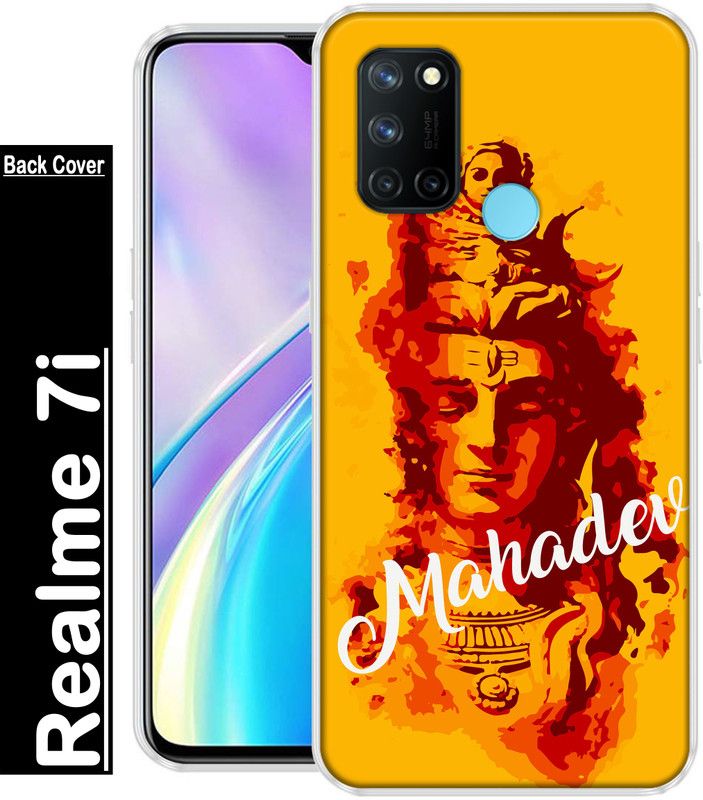 BAGRA Back Cover for Realme 7i  (Multicolor, Grip Case, Silicon, Pack of: 1)
