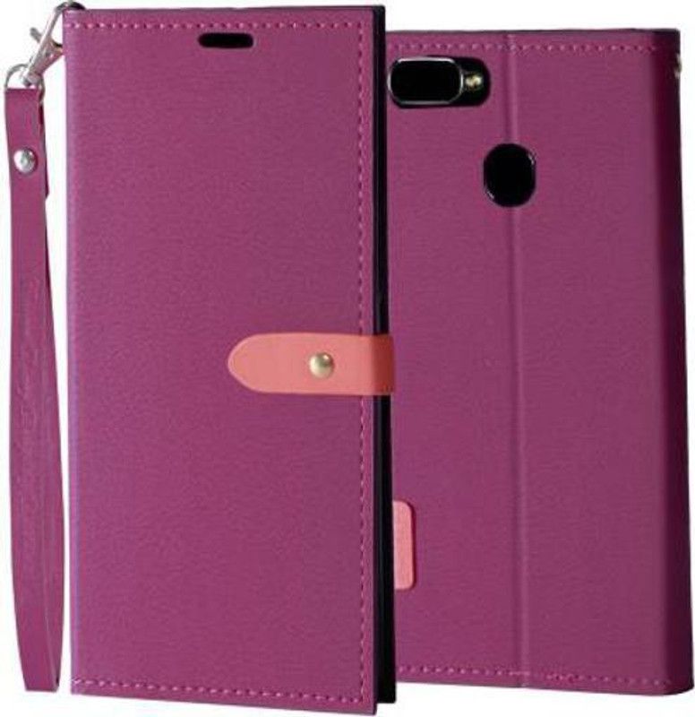 YAYAVAR Flip Cover for Realme 2 Pro  (Pink, Shock Proof, Pack of: 1)