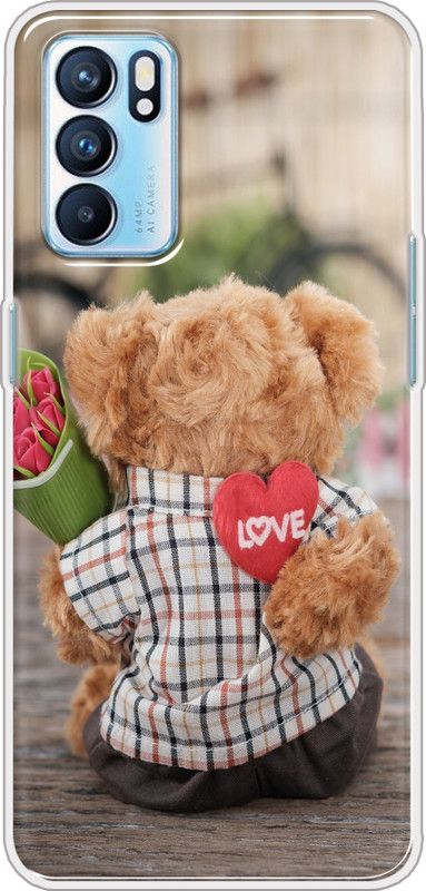 SmartGoldista Back Cover for Oppo Reno 6 5G, Oppo Reno 6 5G  (Multicolor, Grip Case, Silicon)