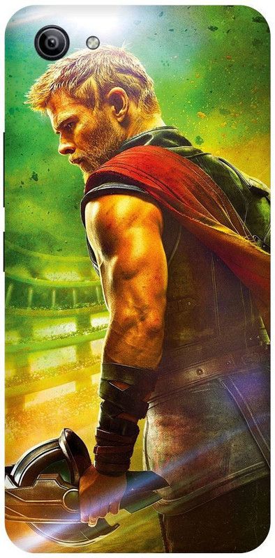 THE NARAYANA COLLECTIONS Back Cover for VIVO V5s- 1713-THOR,LOVE AND THANDAR,RAGNAROK,AVENGERS  (Multicolor, Hard Case, Pack of: 1)