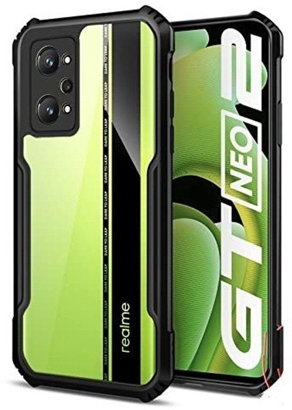 S-Hardline Back Cover for Realme GT Neo 2, Transparent Soft Silicon TPU Shockproof  (Transparent)
