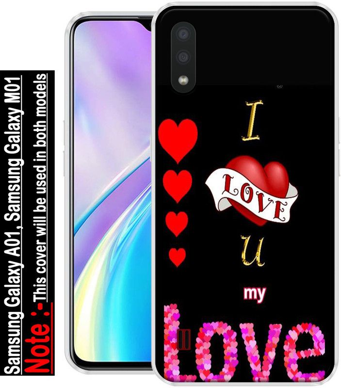 INDIALAND Back Cover for Samsung Galaxy A01, Samsung Galaxy M01  (Multicolor, Grip Case, Silicon)