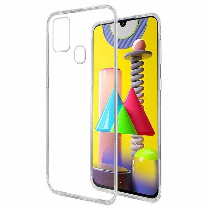 SMARTCASE Back Cover for SAMSUNG GALAXY M31  (Transparent, Grip Case, Silicon, Pack of: 1)