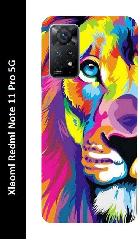 Anami Back Cover for Xiaomi Redmi Note 11 Pro 5G  (Multicolor, Grip Case, Silicon, Pack of: 1)