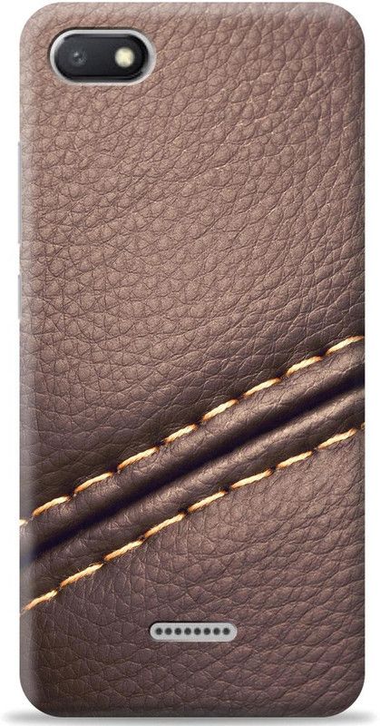 Crafter Back Cover for Mi Redmi 6A  (Brown, Shock Proof, Pack of: 1)