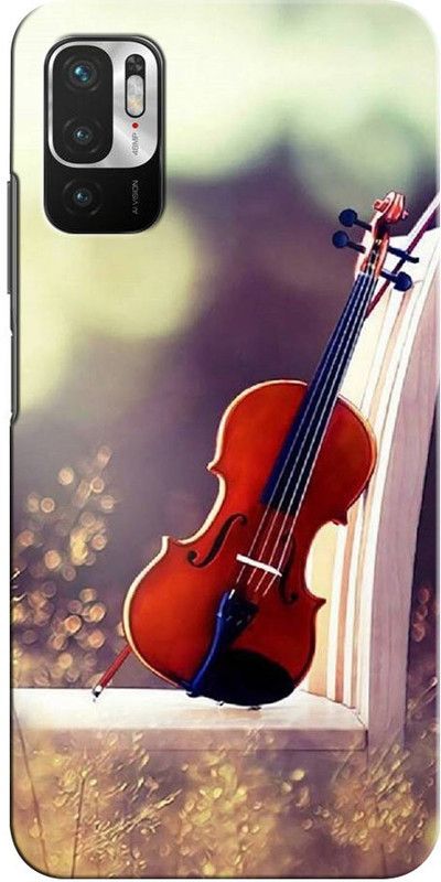 ORBIQE Back Cover for POCO M3 Pro MZB0956IN GUITAR, MUSIC, MUSICINSTRUMENT, WOODENGUITAR, VIOLIN  (Multicolor, Hard Case, Pack of: 1)
