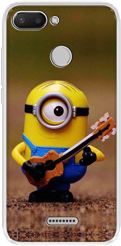 CaseRepublic Back Cover for Mi Redmi 6  (Multicolor, Silicon, Pack of: 1)
