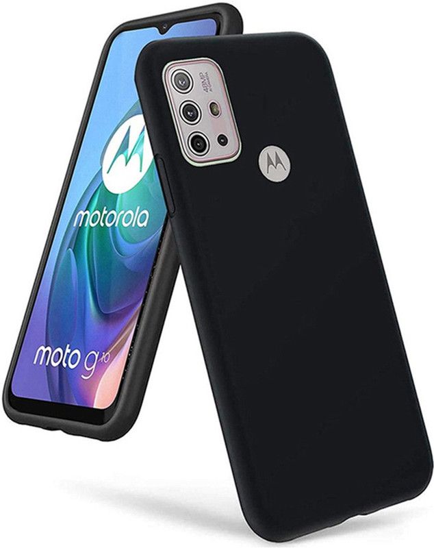 Stunny Back Cover for Moto G10 Power (5G)  (Black, Grip Case)
