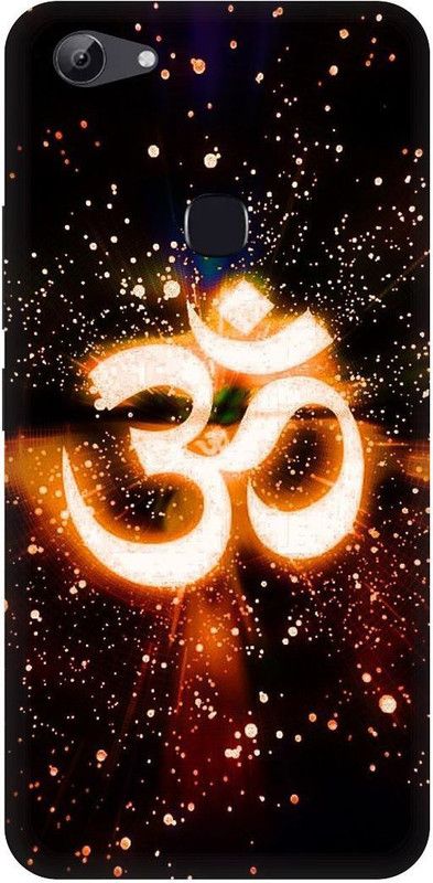 THE NARAYANA COLLECTIONS Back Cover for VIVO Y81-1808-1803-OM,NAMAH,SHIVAY,MAHADEV,NEON  (Multicolor, Hard Case, Pack of: 1)