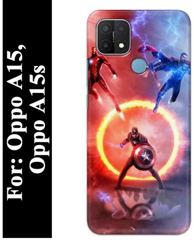 Majestic Back Cover for Oppo A15  (Multicolor, Hard Case)
