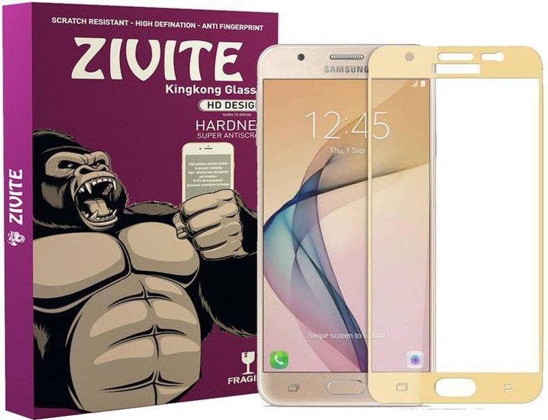 ZIVITE Edge To Edge Tempered Glass for Samsung Galaxy J7 Pro  (Pack of 1)