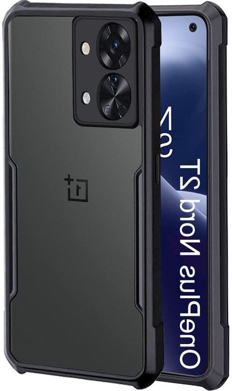 NKCASE Back Cover for Oneplus Nord 2T 5G  (Transparent, Shock Proof, Pack of: 1)