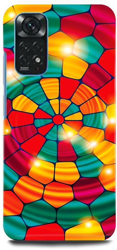 play fast Back Cover for POCO M4 Pro COLORFUL, DESIGN, ART, ABSTRACT, ART  (Red, Hard Case, Pack of: 1)