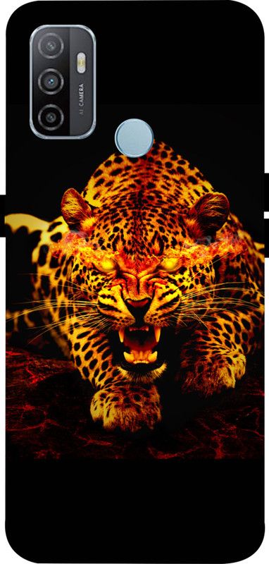 LIKELOOK Back Cover for Oppo A53 2020, Oppo A33 2020, ( Tiger, Animal )  (Multicolor, Shock Proof)