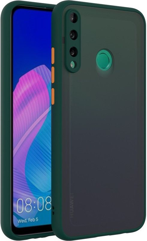 Resolute Back Cover for Huawei Honor 9X, CAMERA PROTECTION CASE, SMOKE CASE  (Green, Hard Case, Pack of: 1)