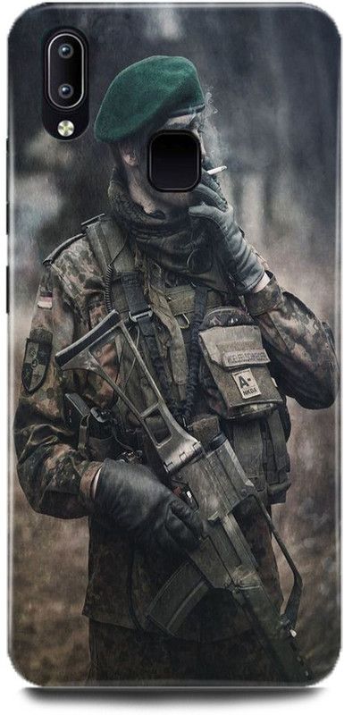 MP ARIES MOBILE COVER Back Cover for Vivo V9,Pro,Youth, indian,army,soldier,Army,Uniform,Military,Como,Comoflage,Dress,code,  (Multicolor, Hard Case, Pack of: 1)