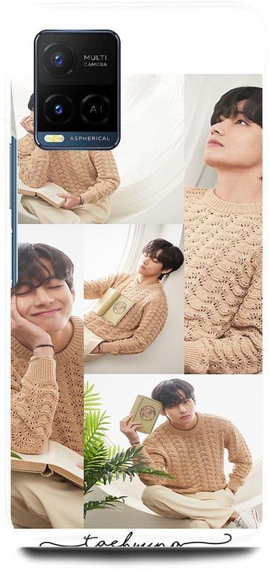 play fast Back Cover for Vivo Y33s, V2109 BTS, ARMY, LOVE, MUSIC, KOREAN, SINGERS  (White, Hard Case)