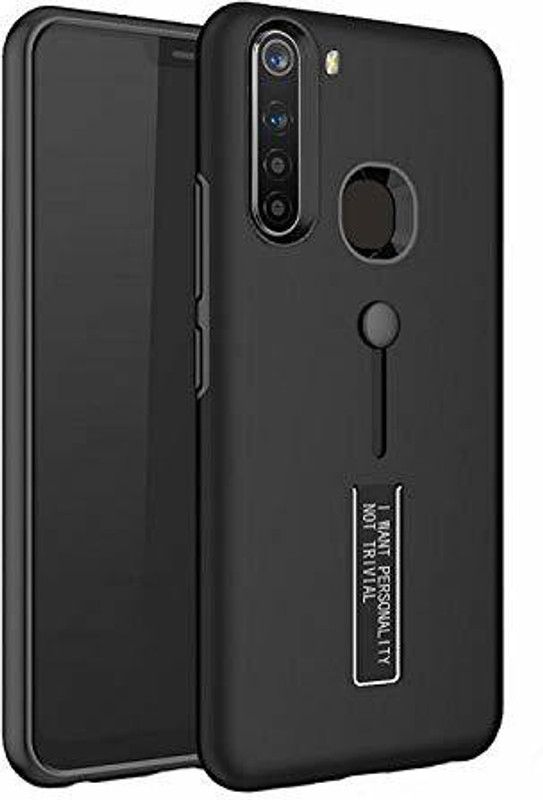 NIKICOVER Back Cover for Realme Narzo 10A, Realme Narzo 20A  (Black, Shock Proof, Pack of: 1)