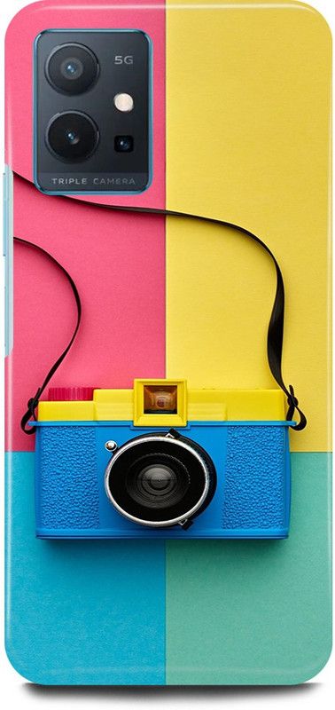 play fast Back Cover for Vivo y75 5G, V2142 CAMERA, LENS, DSLR, LOVER, PHOTOGRAPHY  (Multicolor, Hard Case)