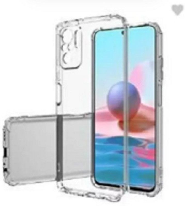SRAVZ CASE Back Cover for Redmi Note 10 Pro  (Transparent, Camera Bump Protector, Pack of: 1)